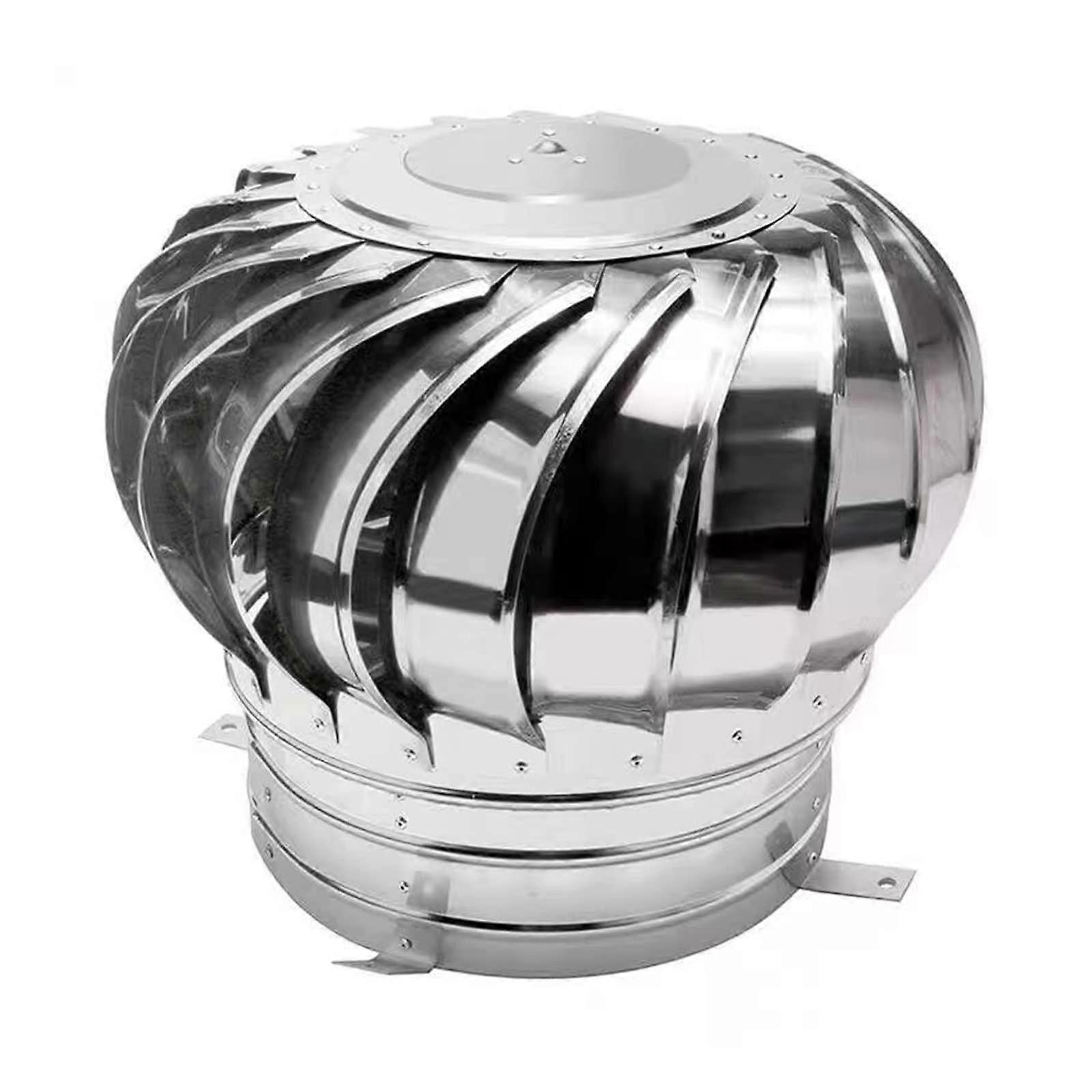 Sturdy large turbine vent for containers/chimney/RV trailers, exhaust hood 300mm