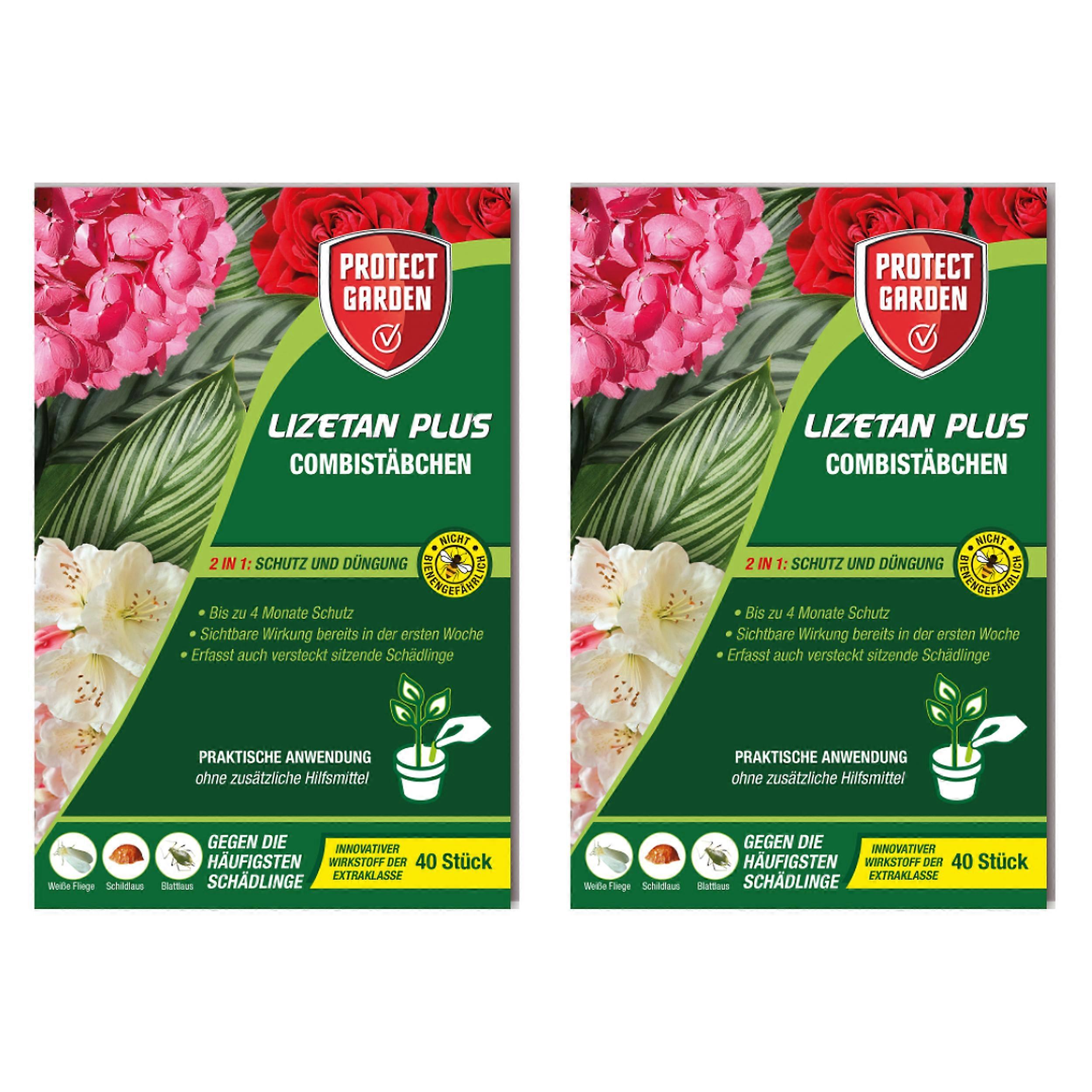 2 x PROTECT GARDEN® Lizetan® Plus 组合棒,40 支