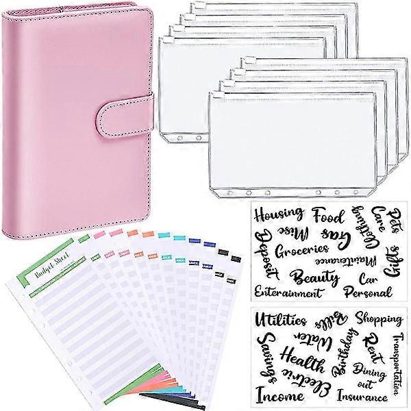 A6 Binder Budget Planner Notebook Covers Folder