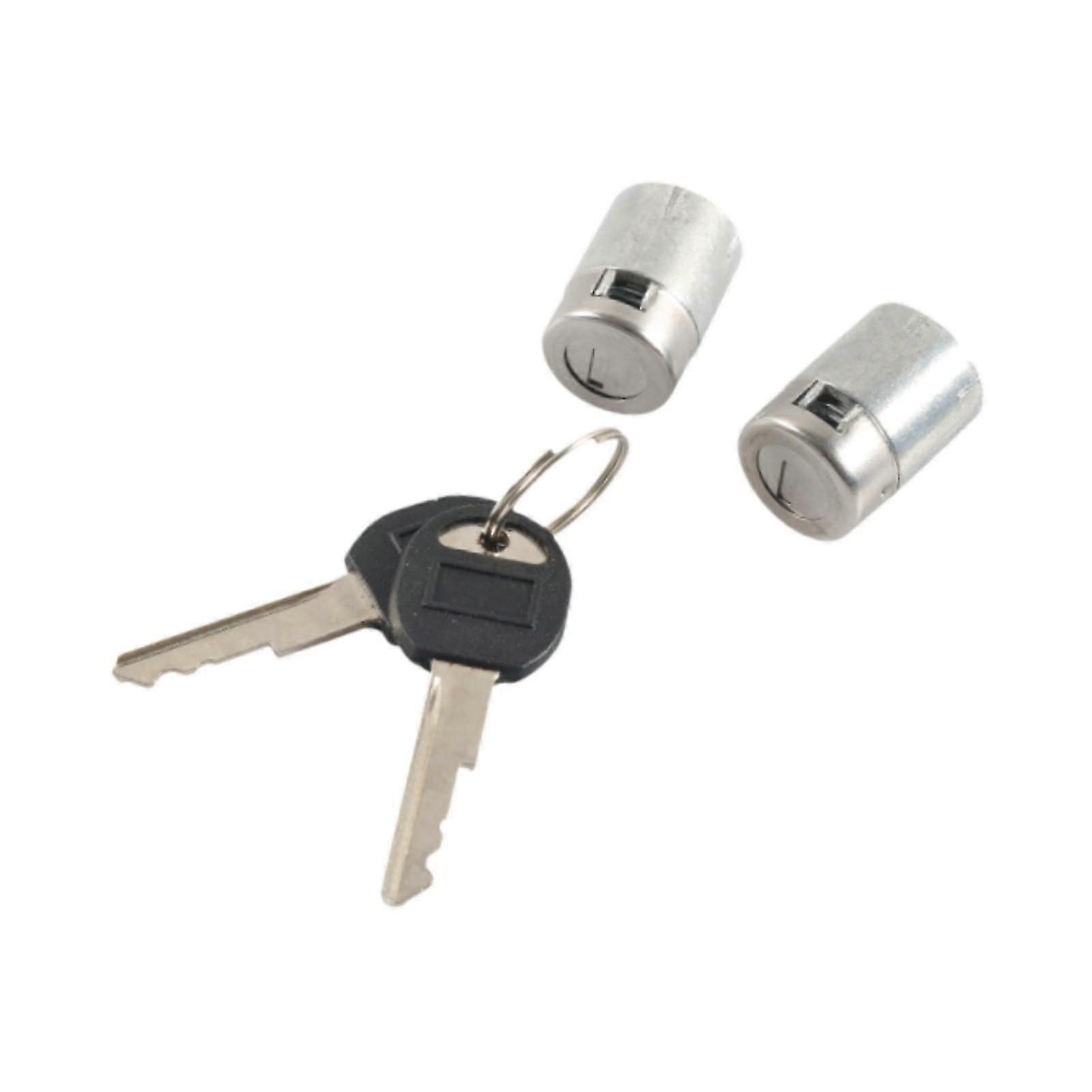 2Pcs Lock Cylinders and Keys Set 15742229 for Chevy Repair Parts Sturdy