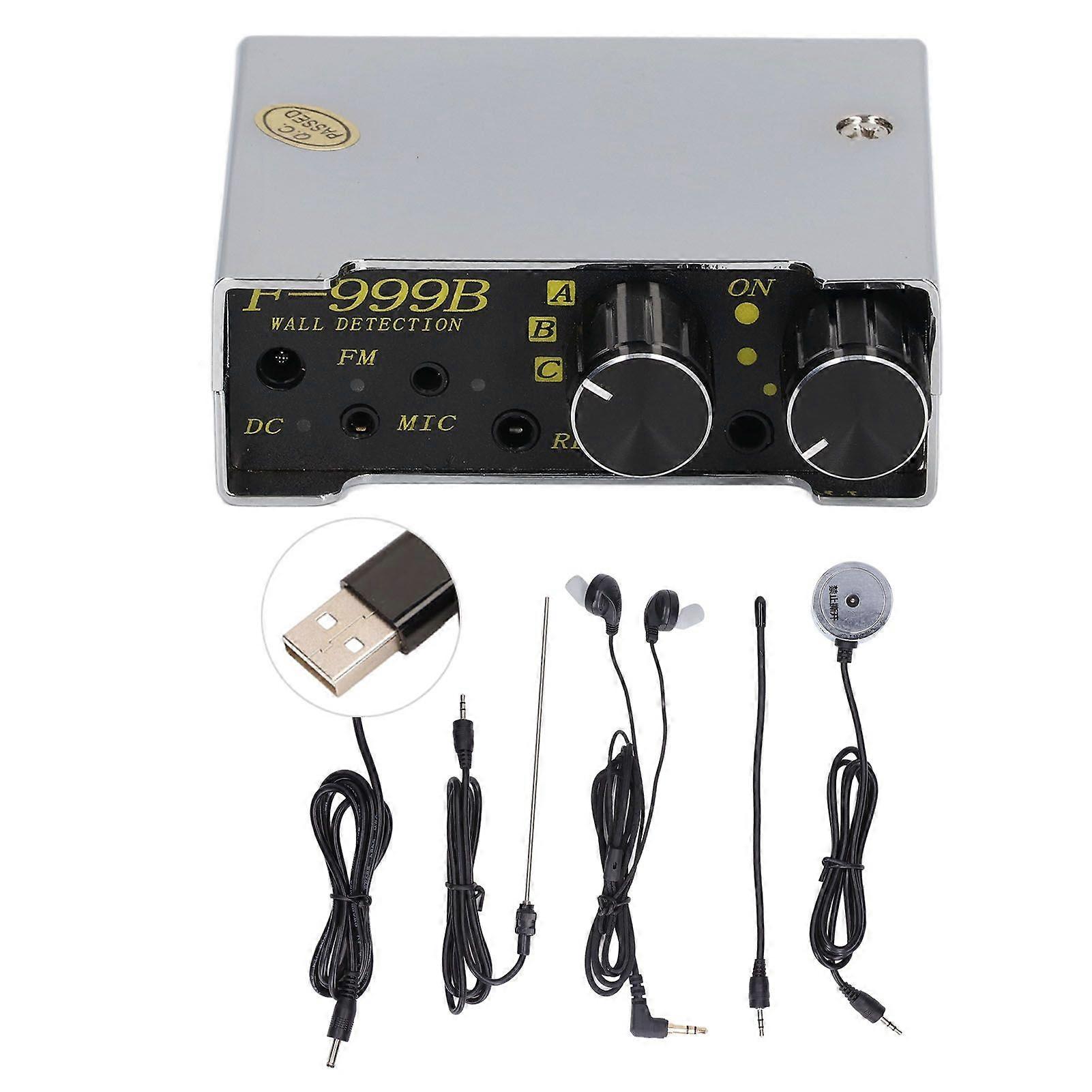 パイプ漏れ検出器プロフェッショナルメタル強力感度地下水道管漏れ検出器USB