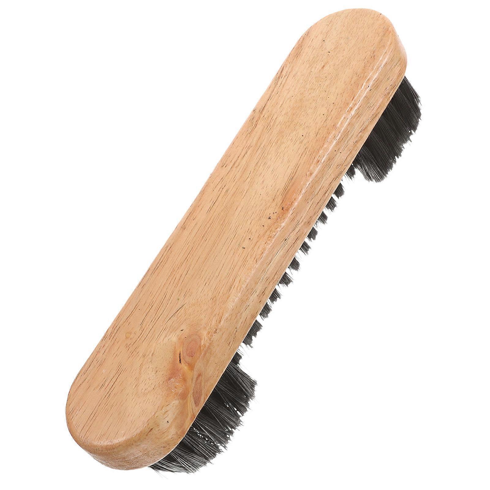 Pool Table Cleaning Brush with Horsehair and Wood for Felt Practical and Convenient to Use