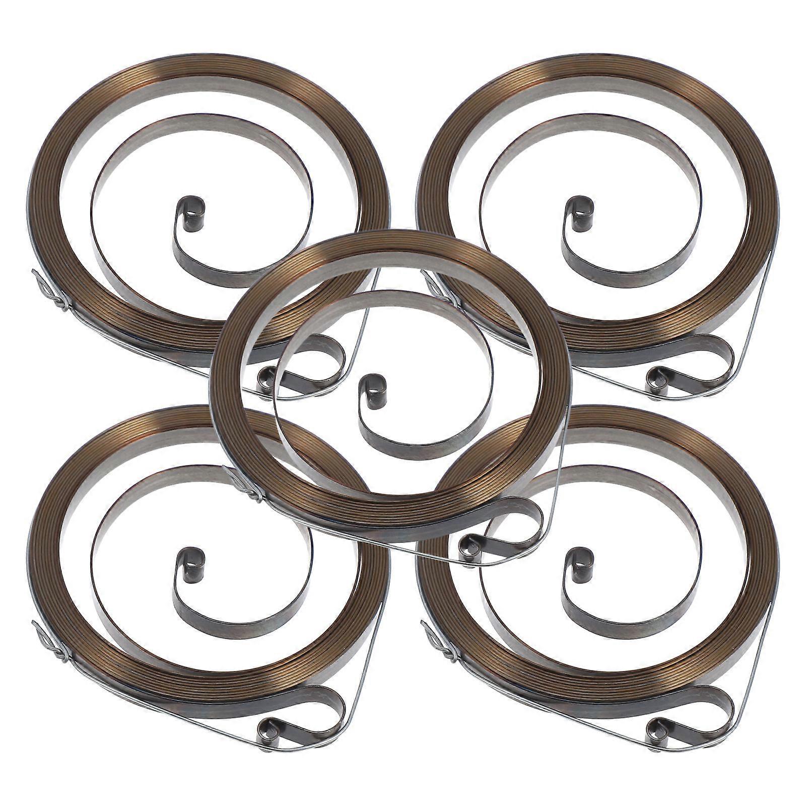 Smooth Operation Chainsaw Starter Spring For Enthusiasts Professional Logging 5Pcs