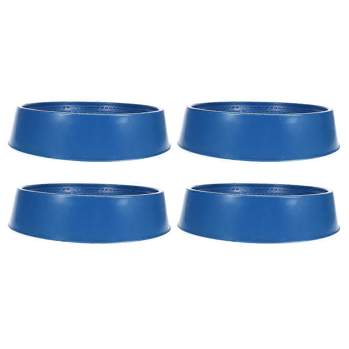 Blue Plastic Bird Nest for Pet Use Suitable for Small Birds Round Design Creates Warm Nest 6pcs
