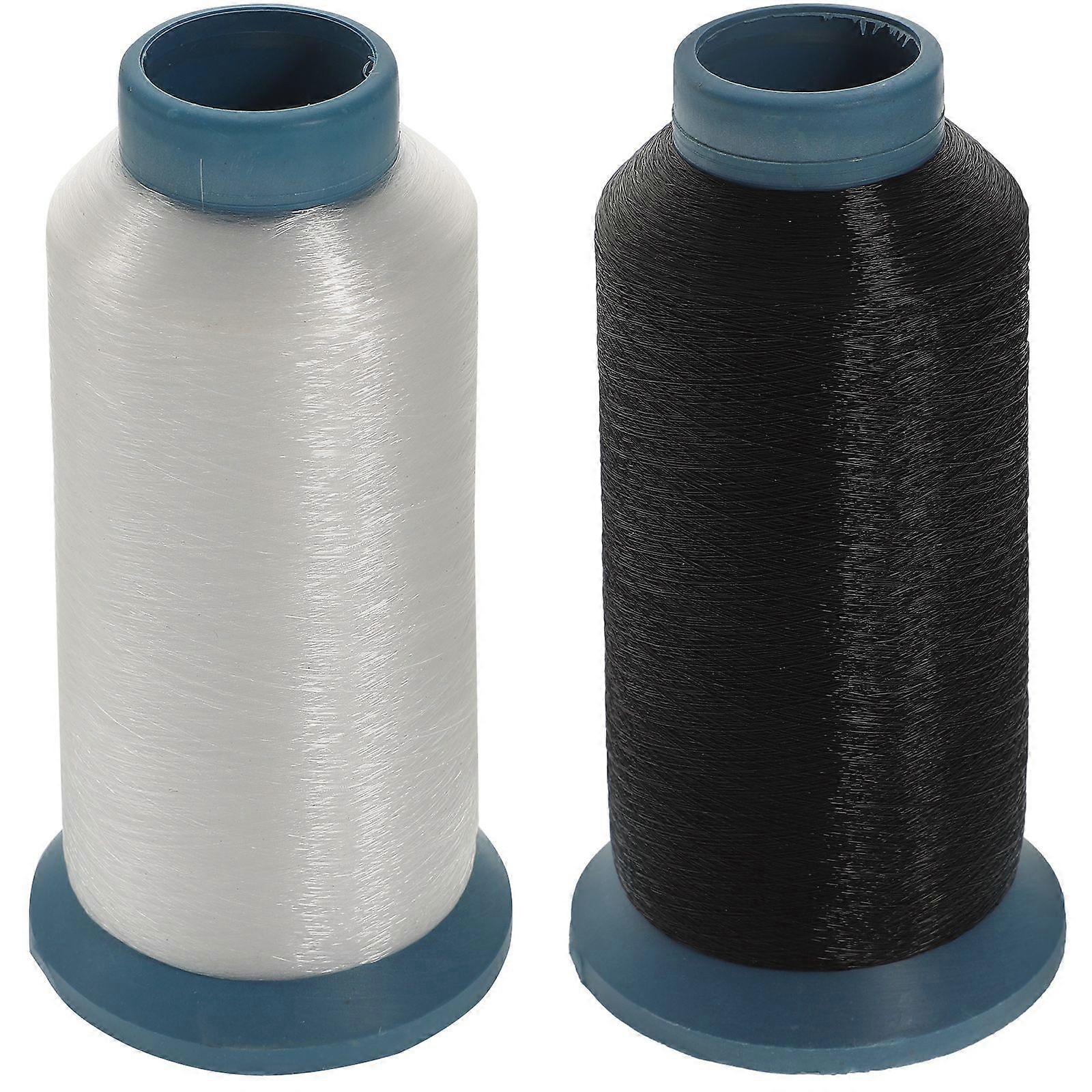 2 Rolls Hair Sewing Thread Sewing Supplies for Hand Stitching Sewing Machine
