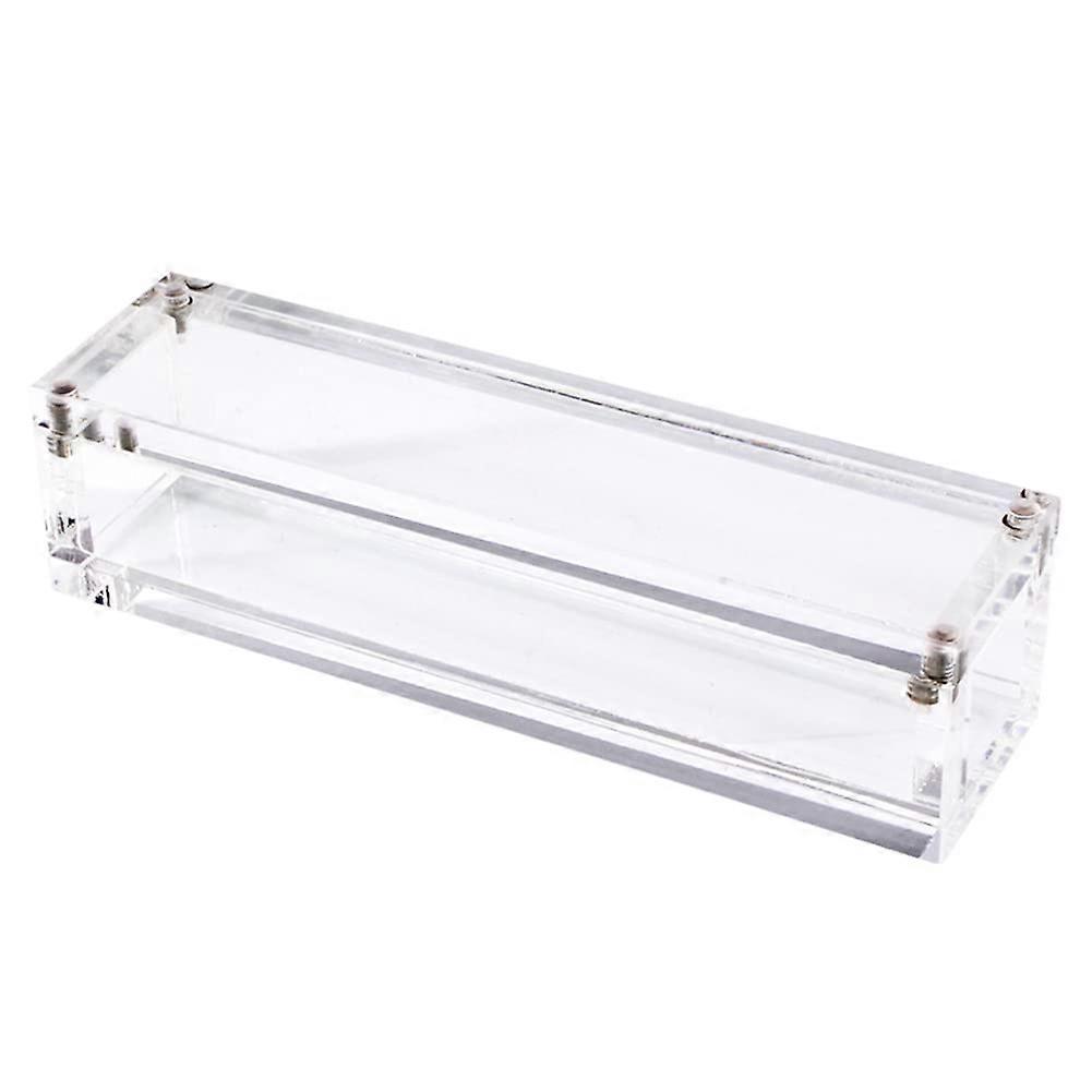 Acrylic Cube Display Case for Game Cube - 1 Piece Magnetic Storage Box, Transparent Acrylic, 5 Inch Size