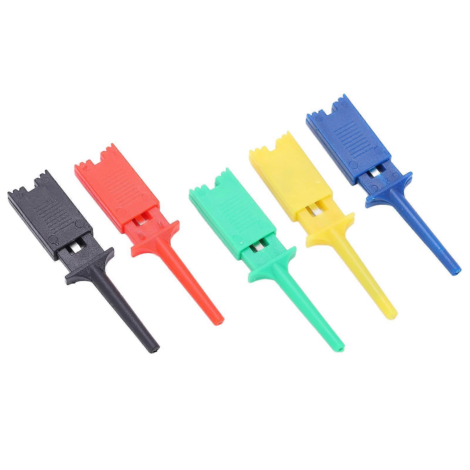 Performance Flat Test Hook Clamp Set for Elastic Hooks Testing, ABS/Plating Brass, 20 Pieces