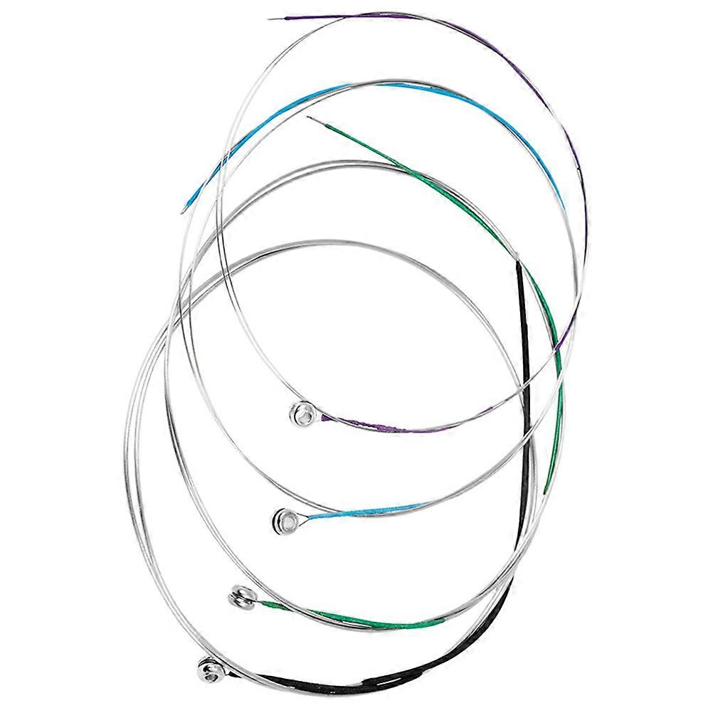 Metal Strings For Instruments Universal Full Set Clear Sound Aluminum Magnesium Alloy 4Pcs