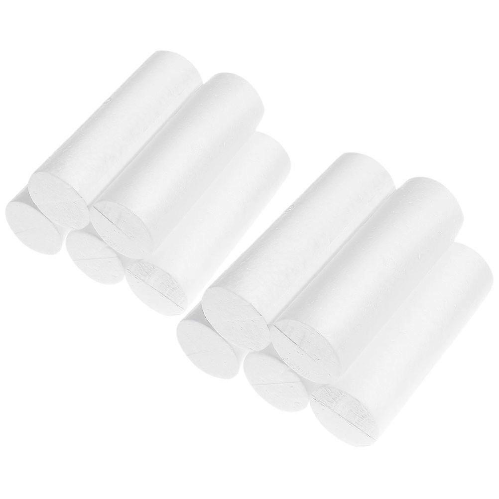 10 Pack Foam Cylinders For 4cm Diameter Lightweight Craft Rods For Party Decorations