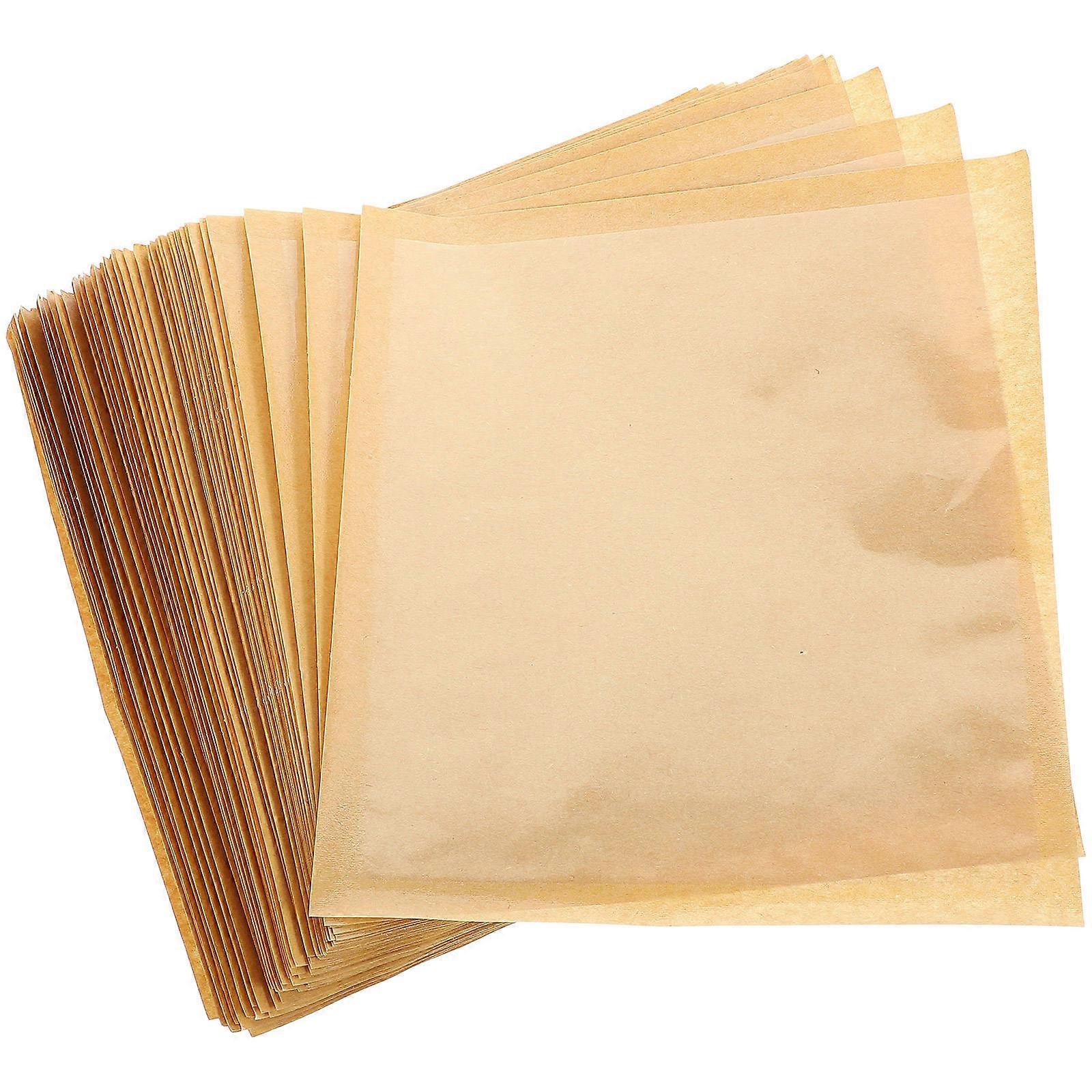 Golden Paper Bread Bags with Clear Window for Storage Use Perfect for Bakery and Party Gifts 100pcs