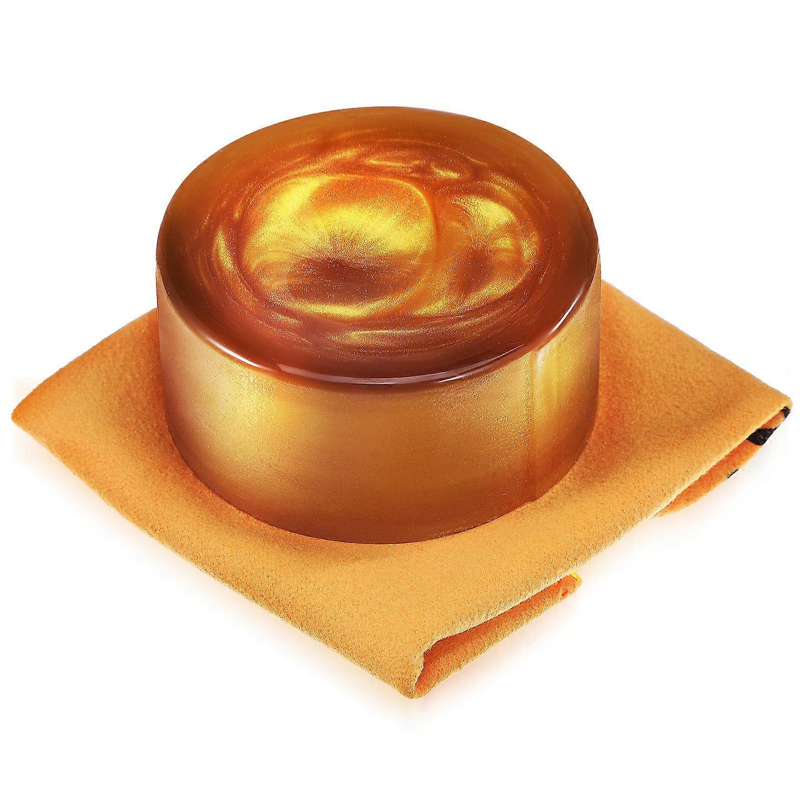 Golden Rosin for Violin Use Enhances Sound with High Purity Ideal for All String Instruments 0.8 oz