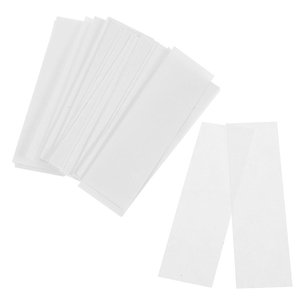 100pcs Laboratory Filter Papers Chromatography Paper Strips for Chemistry Biology Experiments and Microscope Cleaning