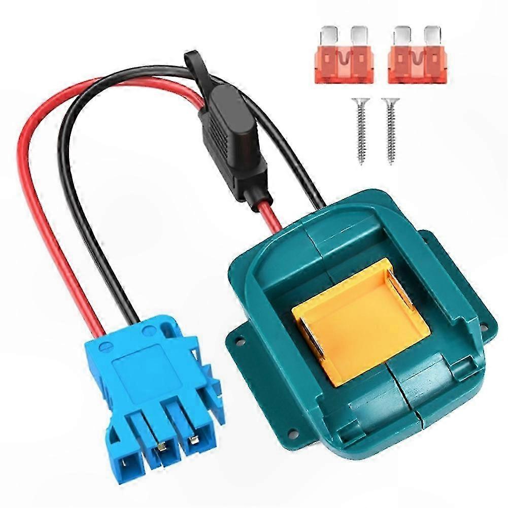 18V Battery Adapter with Fuse & Wire Harness for Ride-On Toys