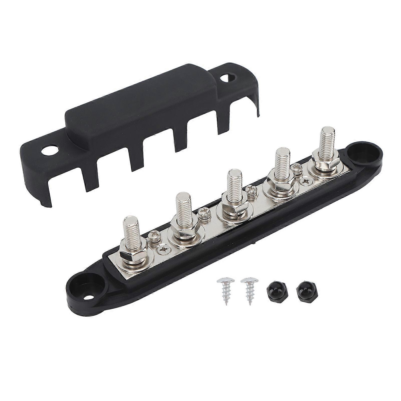 Bus Bar DC12V to 48V 250A M8 High Current Terminal Block for Cars RVs