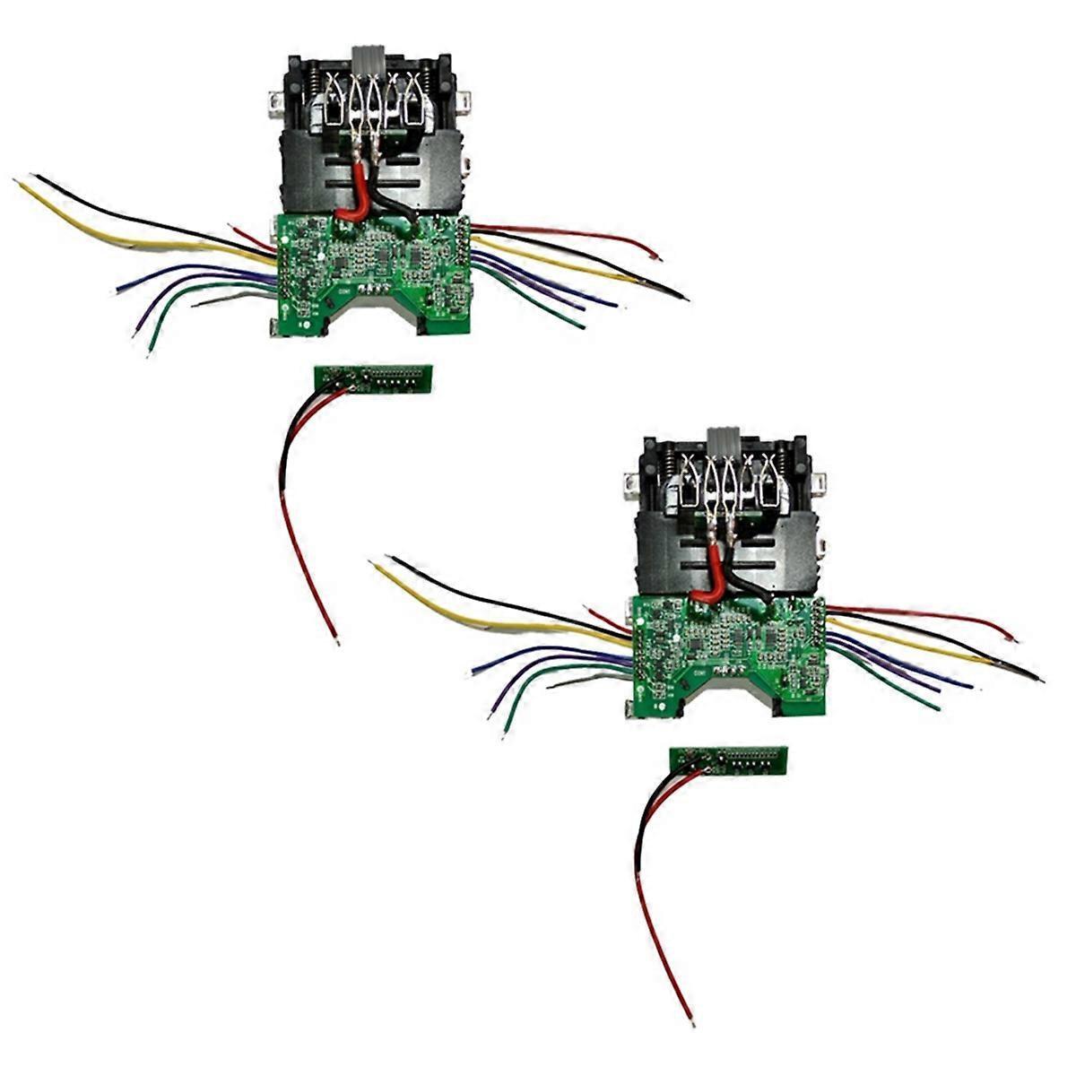 2Pcs for FlexVolt 20V 60V Lithium Battery PCBA Charging Protection Board Li-Ion Battery DCB609 DCB612