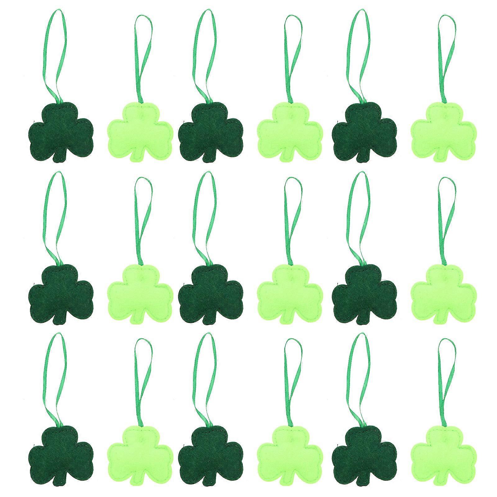 Hanging Shamrock Decor, Enhancing Festivities for St Patricks Day and Beyond