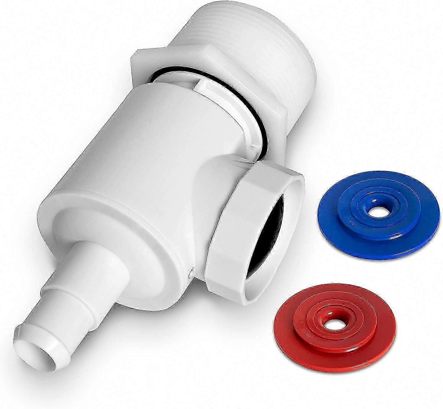 Wall Fitting Connector for Polaris Cleaner - Pressure Relief Pool Cleaner Connect Assembly Fit For Polaris180 280 380 Pool Vacuum Sweep, Quick Connect