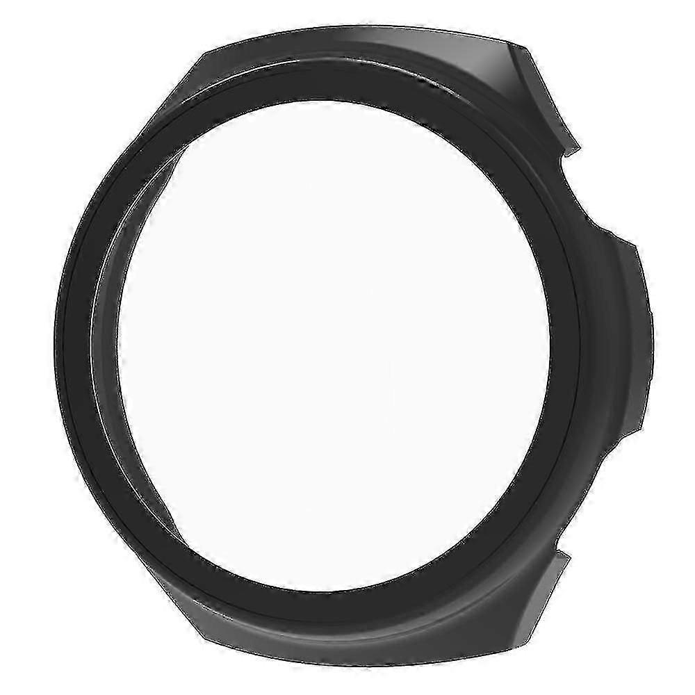 Capa rígida de PC antirriscos com película de vidro temperado para Huawei Watch 4 Pro