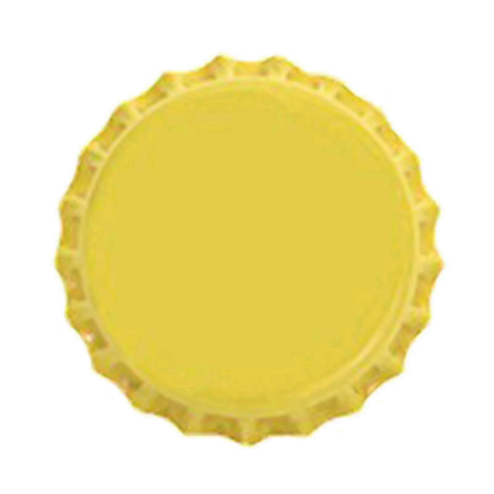 100 τεμάχια καπάκια μπουκαλιών ανθεκτική κατασκευή αντι-παραμορφώσιμα καπάκια μίνι μπύρας από λευκοσίδηρο για το σπίτι