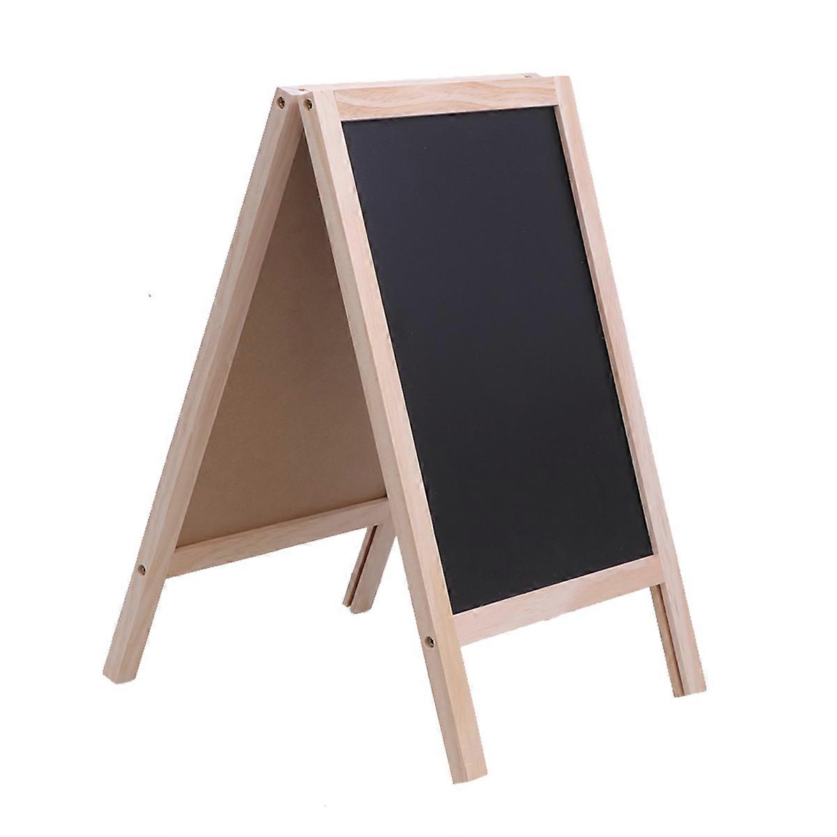 Cafe Menu Board Easel Stand Design for Counter Children 25x40x2.5cm Table Marker 1Set