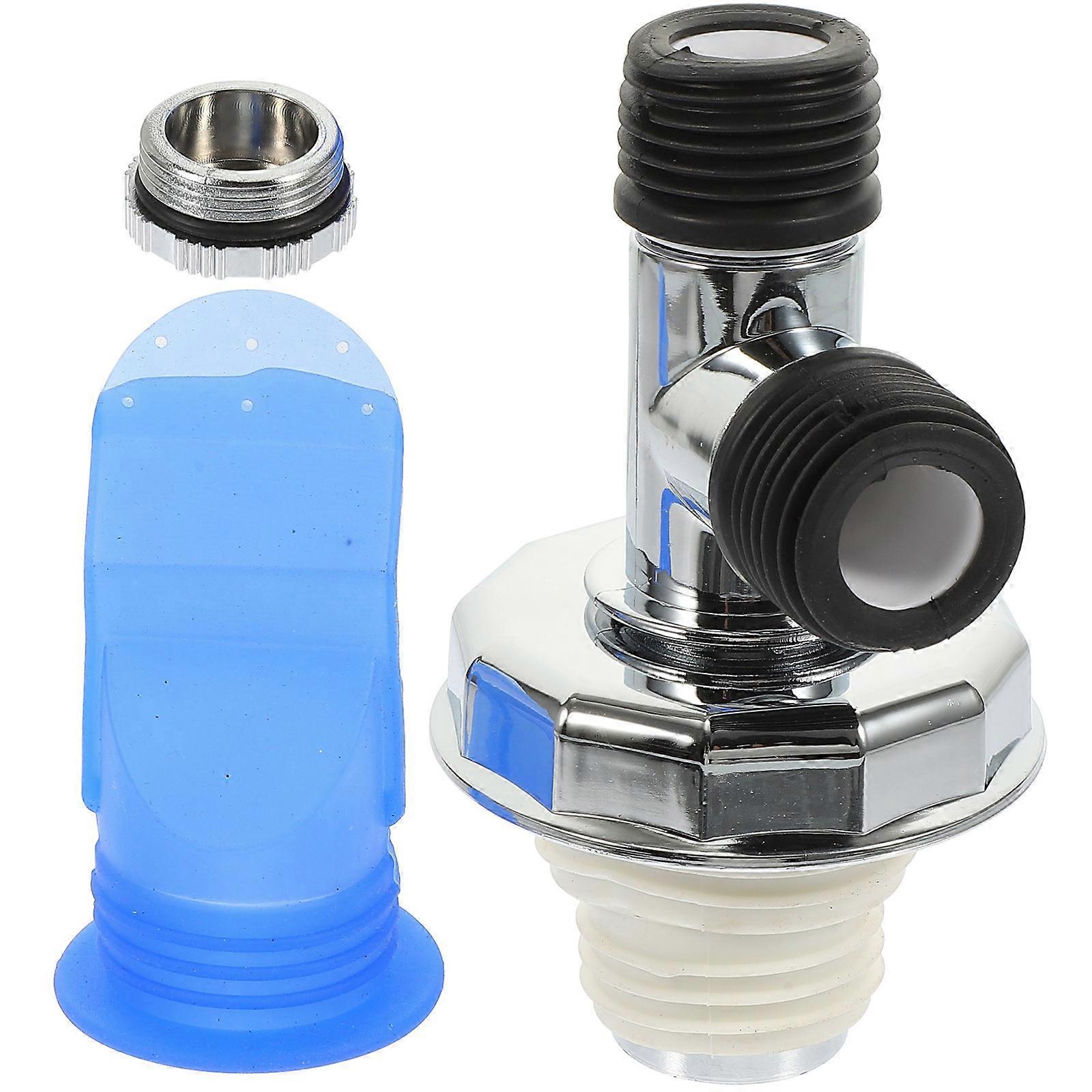 Washing Machine Drain Pipe Connector For Homeowners And DIY Enthusiasts Prevent Odor 1 Set White Silicone