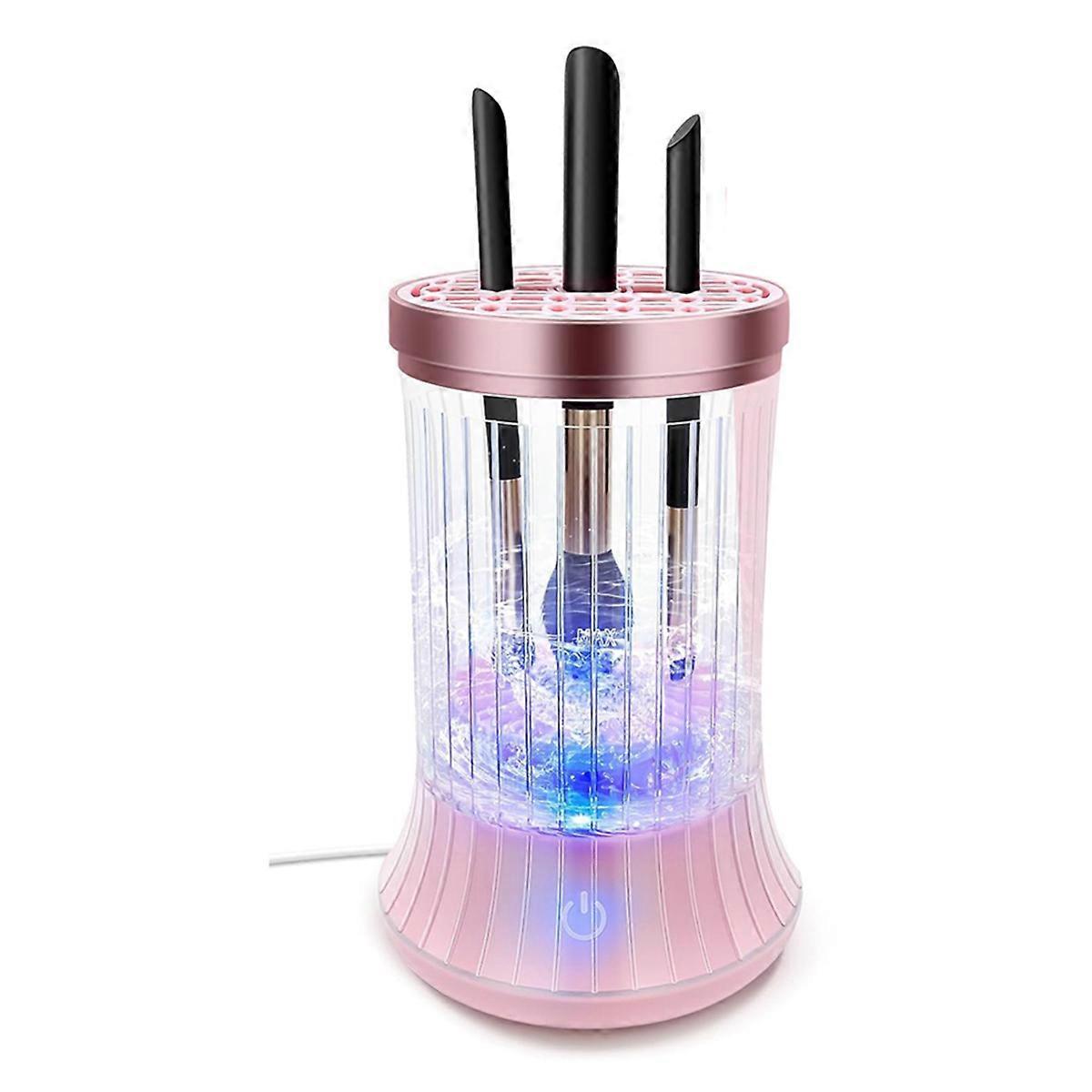 Electric Brush Cleaner Machine, High Speed Fast Cleaning Plug-in Power Brush Cleaner Ideal for Make