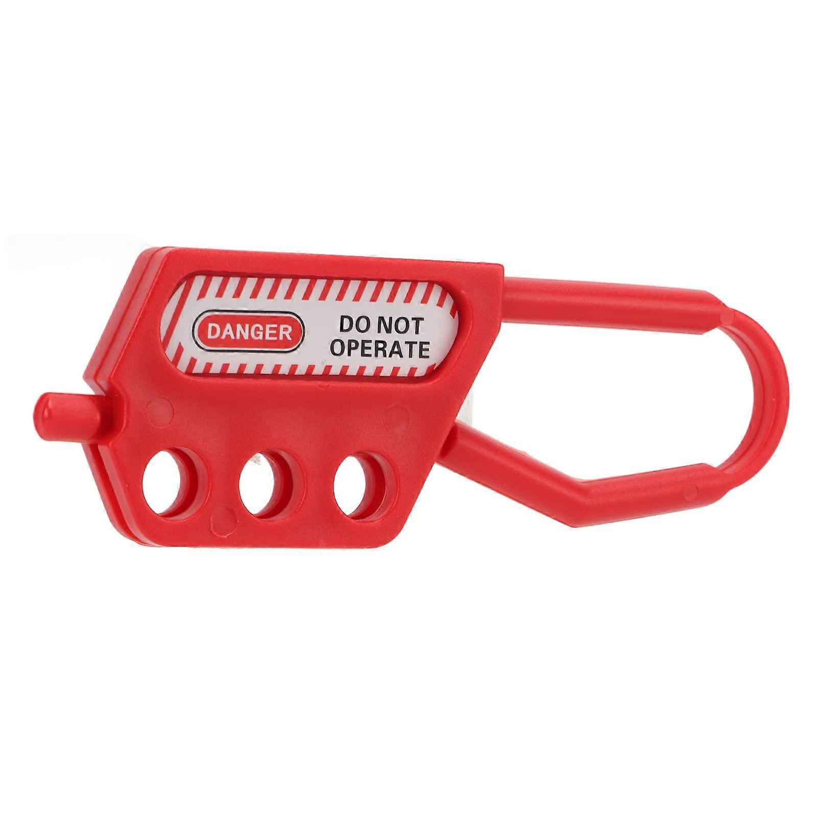 Industrial Nylon Reel Lock, Corrosion Resistant Small Portable Security Hasp Lock, Good Flexibility for Petroleum for Industry (Tower Lock)