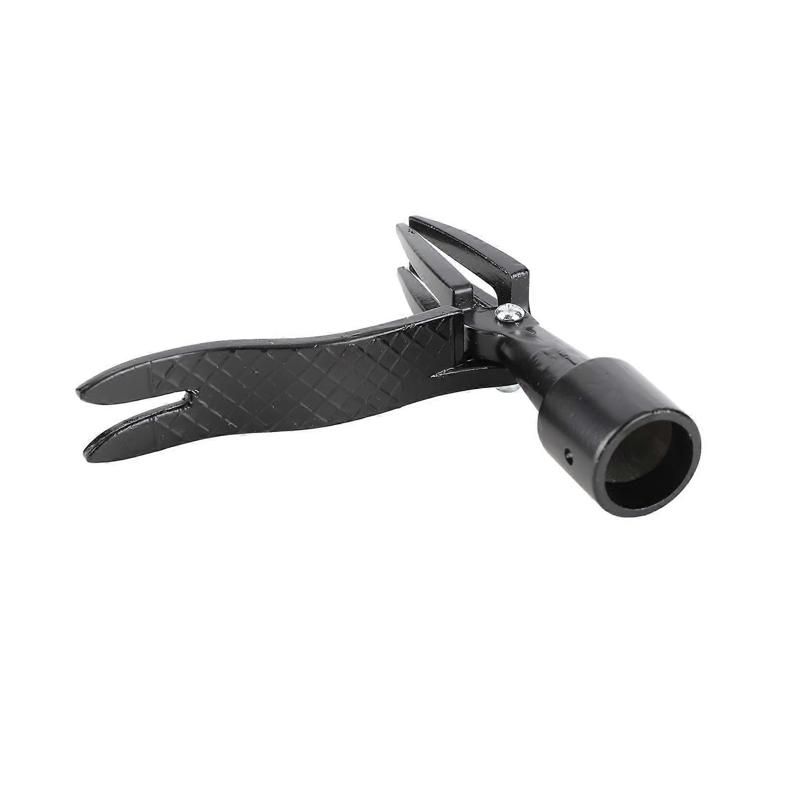 Manual scraper, standup scraper, professional scraper made of aluminum alloy for garden, farm, courtyard, outdoor use