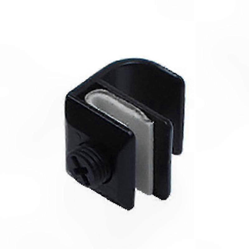 Modern Glass Door Handle | Clamp for Showcases & Cabinets | No Drill Required | Metal Pull for Drawer