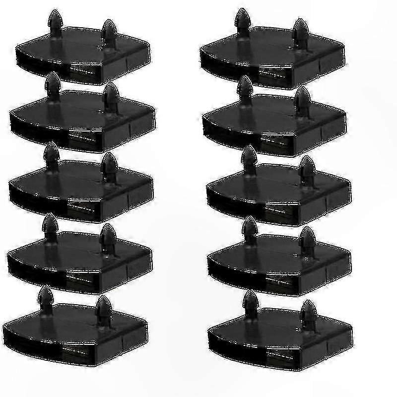 Bed Slat End Caps for Wooden Slats Base - Plastic Holders for Bed Frames