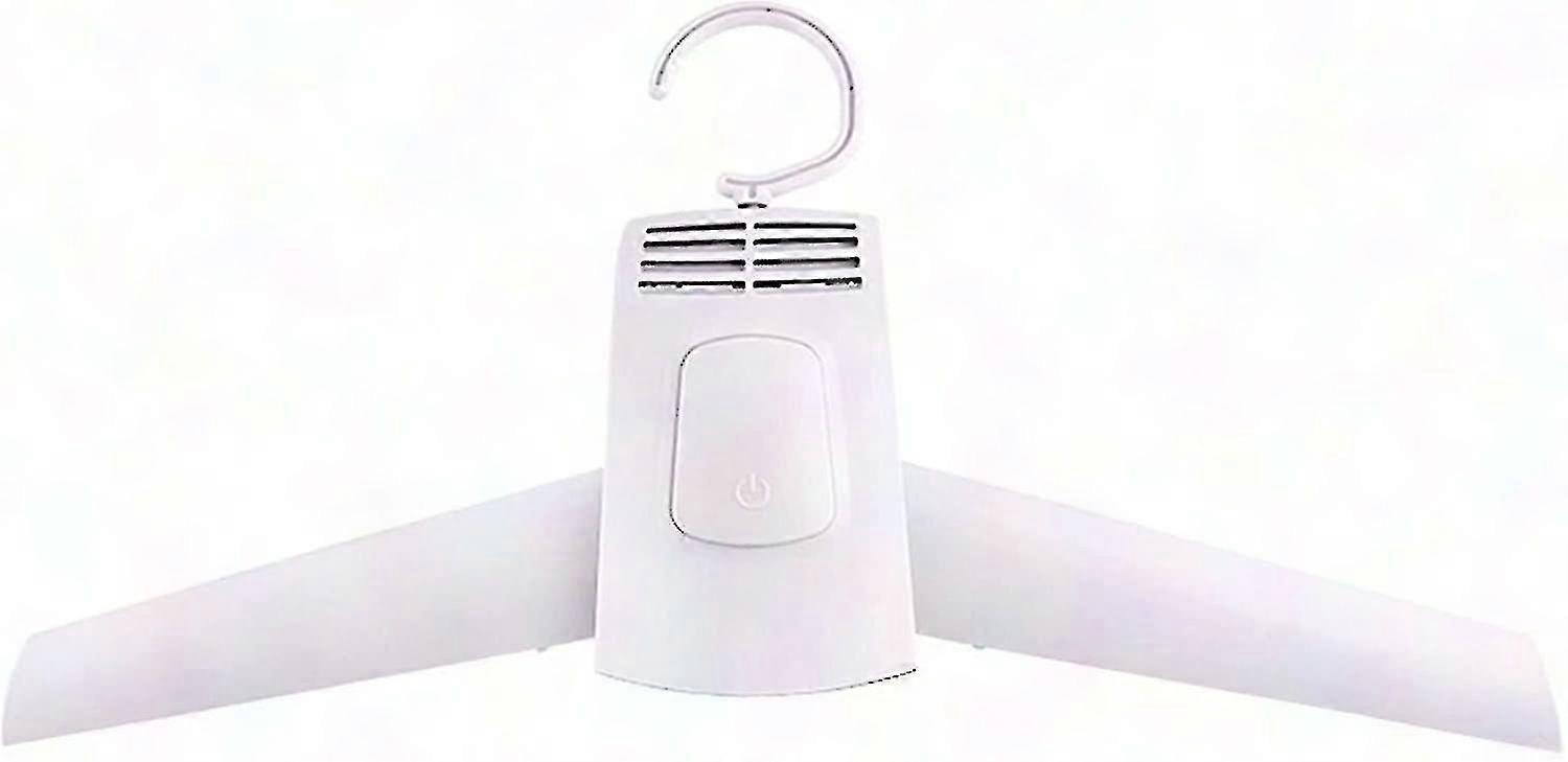 Portable Electric Clothes Dryer with Adjustable Knobs, Multi-Function Drying Rack for Laundry (White)