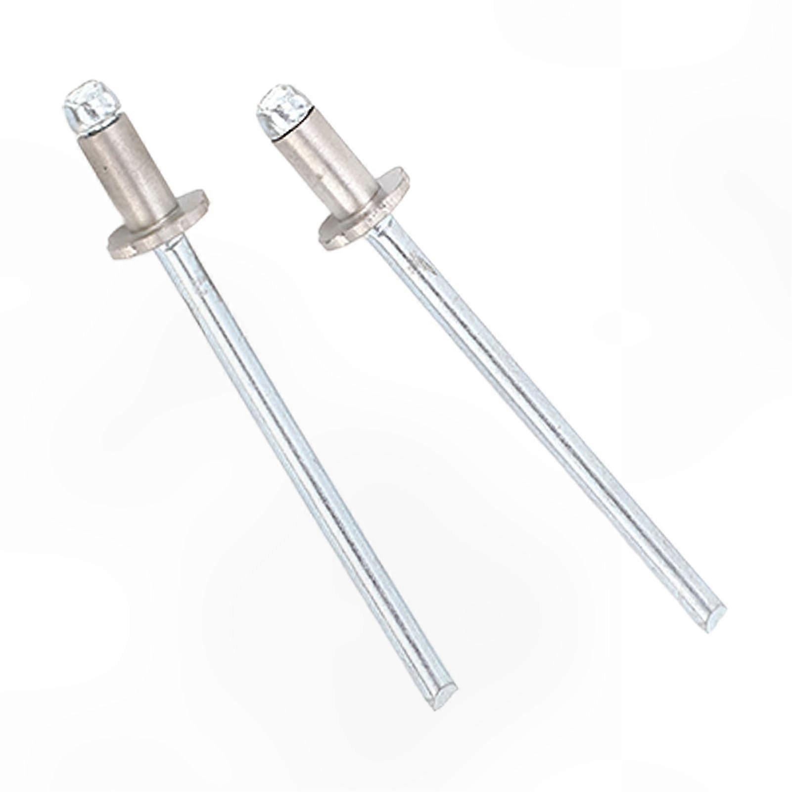 2 Pcs Stainless Steel Rosette Pop Rivets for Door Tags Replacement