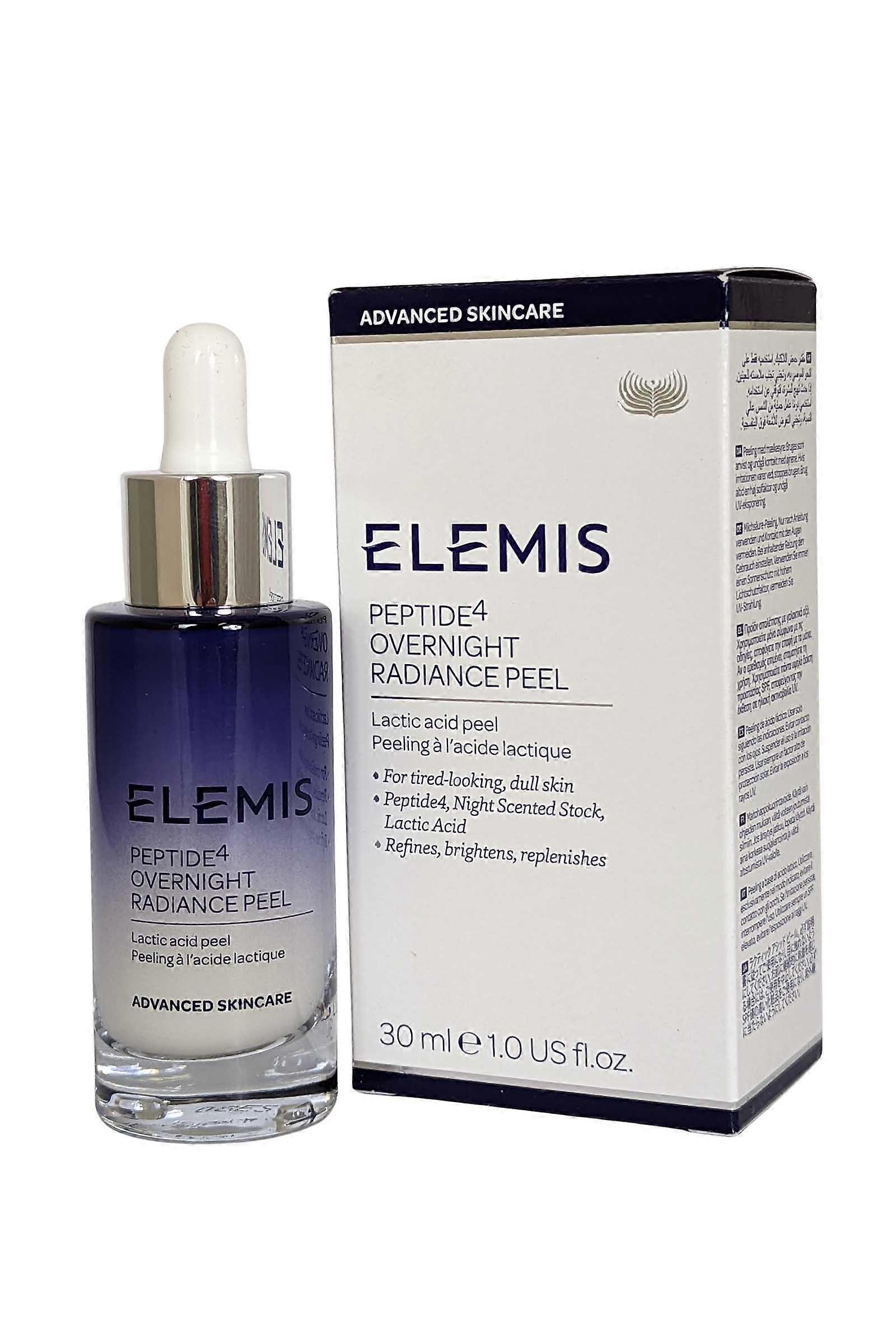 Elemis Peptide4 Peeling Notturno Illuminante 30ml Affina, Illumina, Rigenera