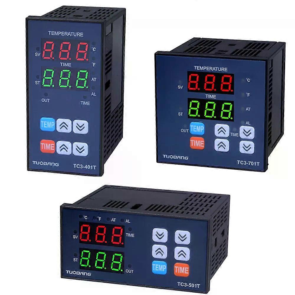 TC3-401T multifunctional digital display temperature controller high-precision temperature time integrated hot stamping machine