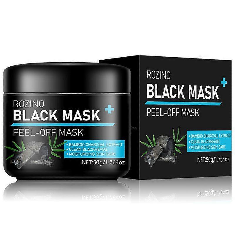 unbrand Peel Off Face Mask Activated Charcoal Black Head Remover for Face Deep Cleansing Nose Black