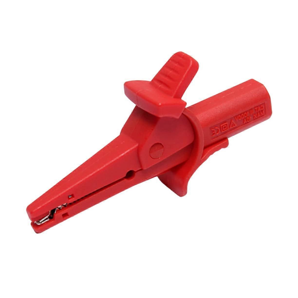 Battery Test Clip Insulated Alligator Clip, Standard Size For Multimeter - Secure Grip, Car And Leisure Batteries