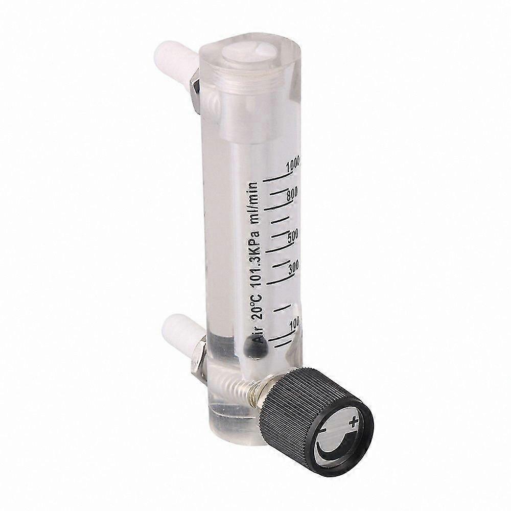 Adjustable 100-1000ml/min Air and Oxygen Flow Meter for Measurement and Control