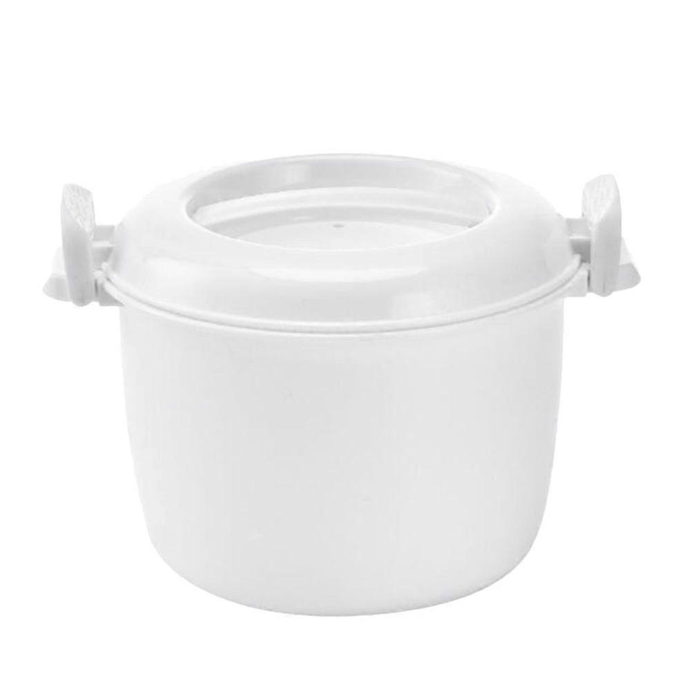 Microwave Rice Cooker Multifunction Insulated Lunch Box Lunch Container Microwave Cooker Cookware For Microwave Oven (Large Size)