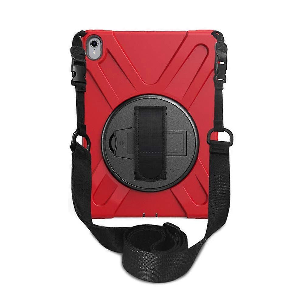 Case for iPad 11, Shockproof Durable 3Layer Protective Case with Kickstand 2018/ iPad 11 Red