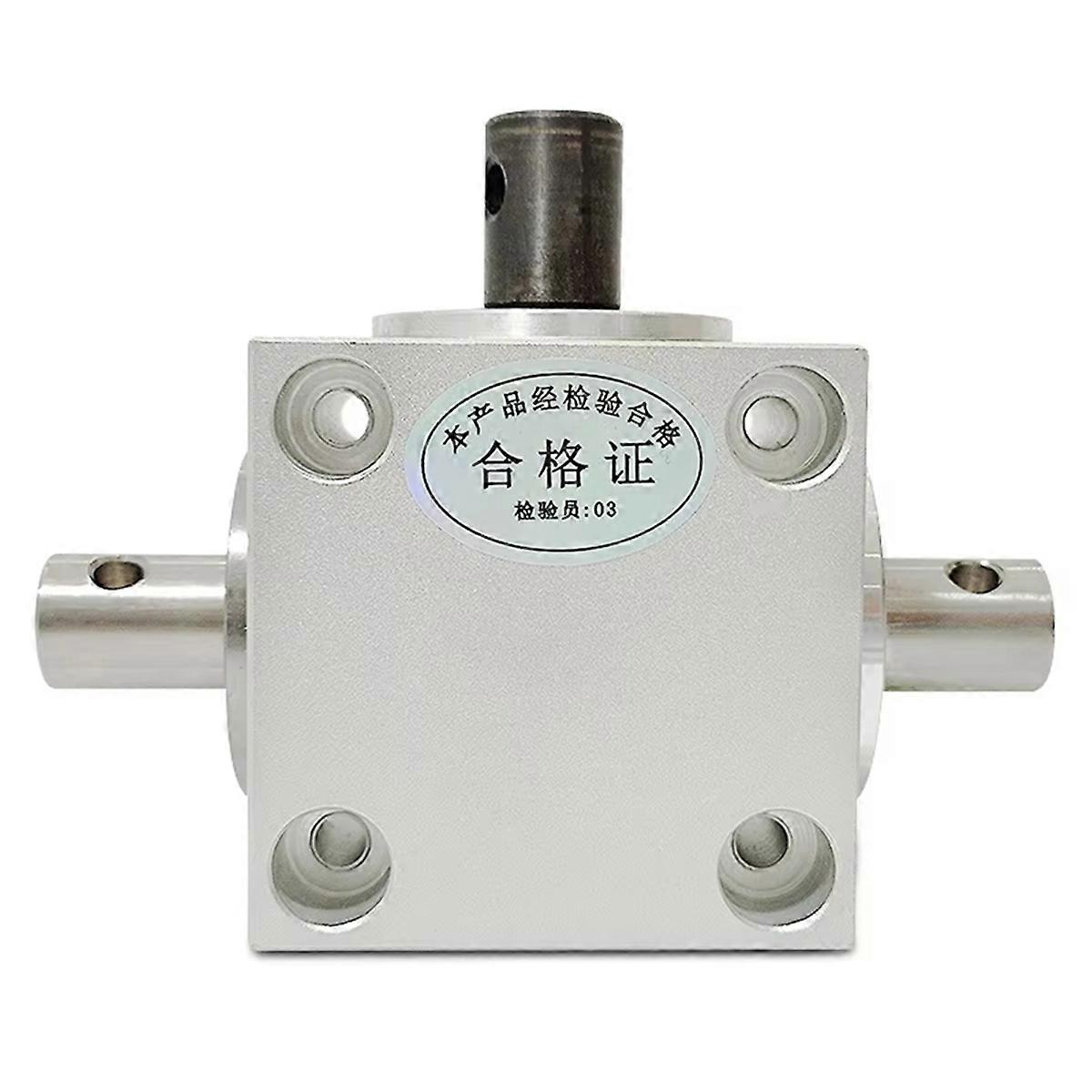 1:1 Horizontal Right Angle 15mm Shaft 1.5M 20T 90-Degree Commutator Side Installation Three