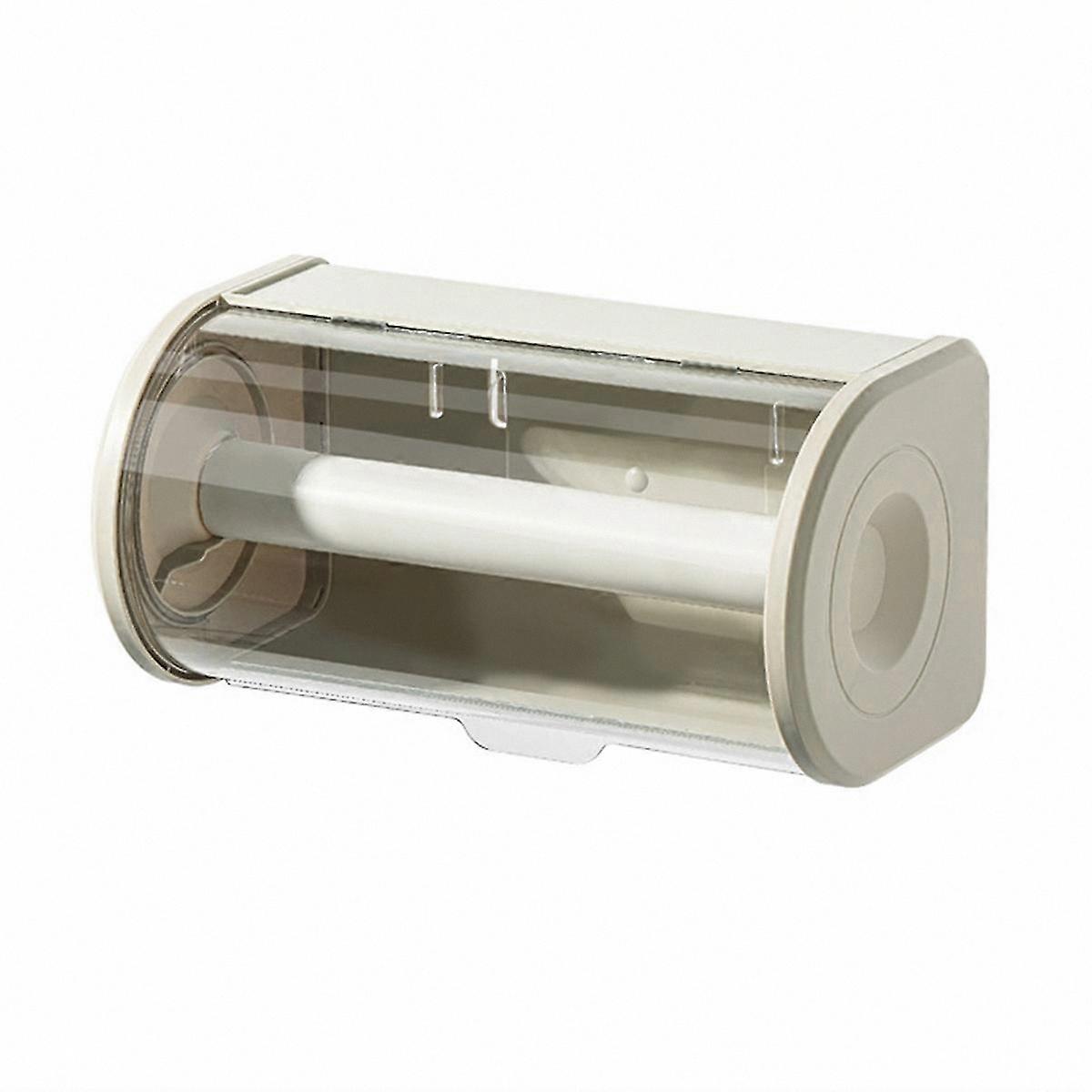Bathroom Wall Mount Paper Towel Dispenser for Large Rolls - Space Saving Organizer Solution