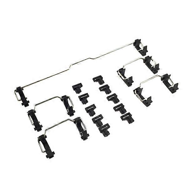 Costar Style Plate Mounted Costar Stabilizers Balancing Bars 6.25u 2u for MX Switches Mechanical Keyboard