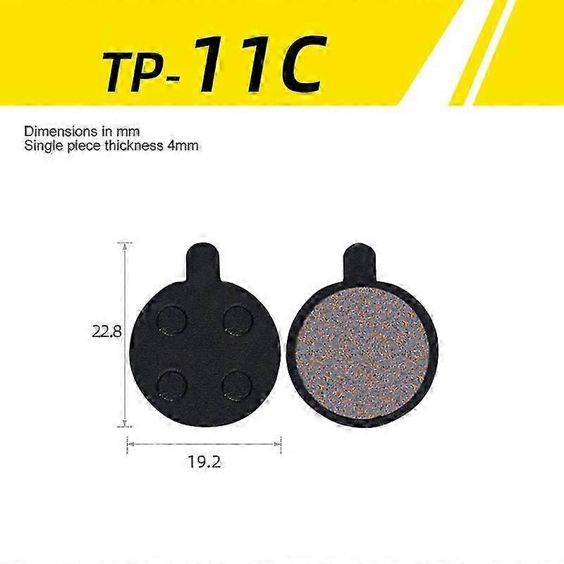 bike disc brake pads metallic for multiple sizes