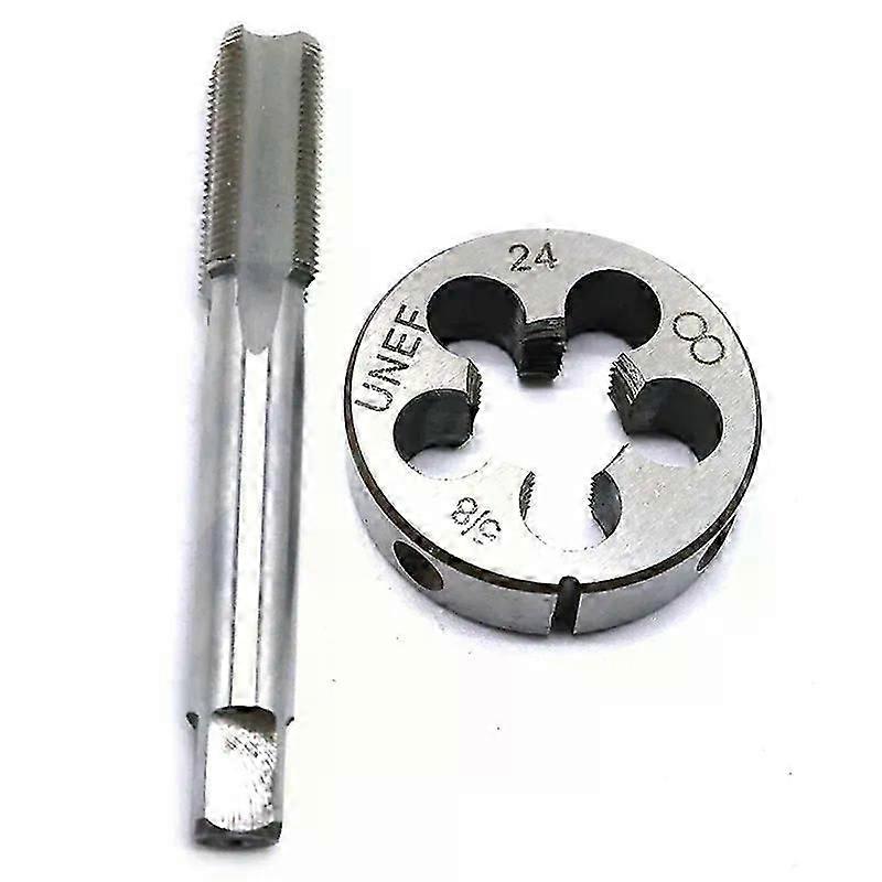 New 5/8-24 (5/8x24) UNF HSS High Speed Steel Threading Thread Tap and Die Set with Good Quality