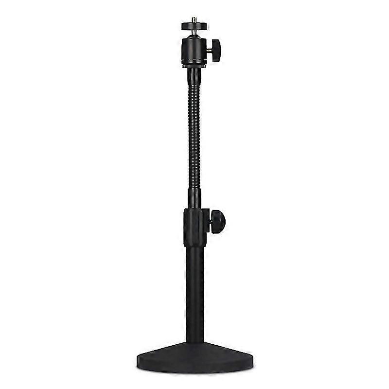 For Hose Desktop Webcam Stand Adjustable Metal Desk Tripod Streaming Support With Sturdy Mount