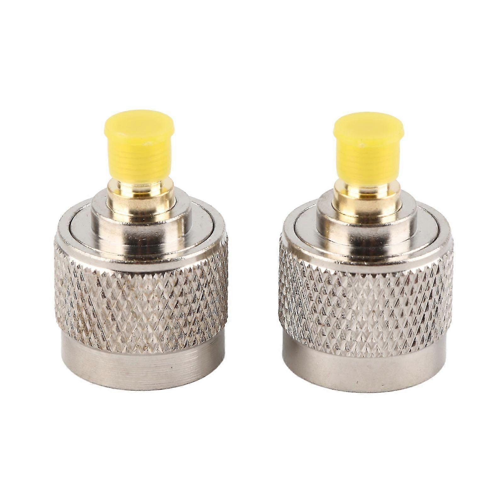 Adattatore da tipo N a SMA 2 pezzi Convertitore di prova per adattatore coassiale da tipo N maschio a SMA femmina RF