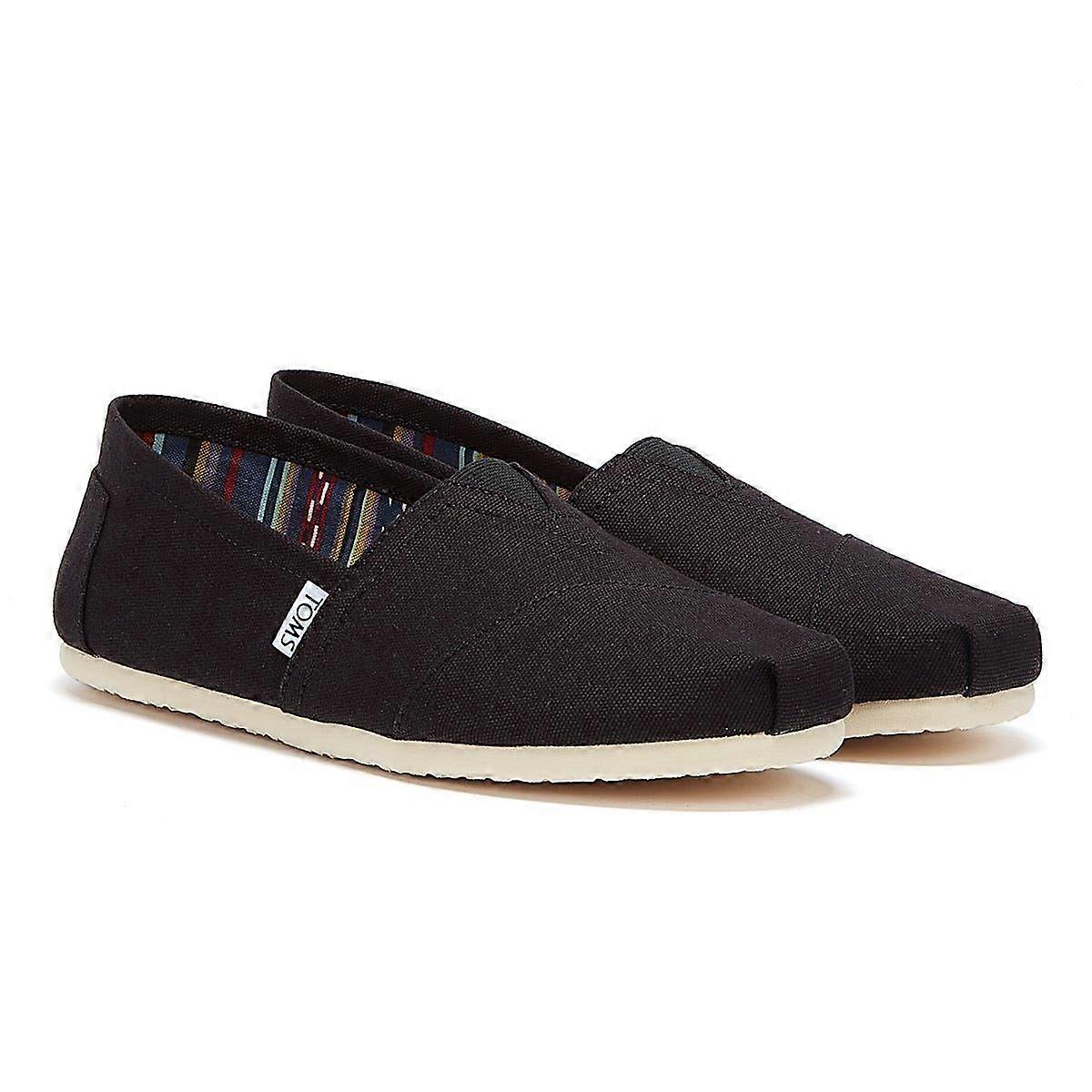 TOMS Alpargata Classic Mens Espadrilles - (Black)