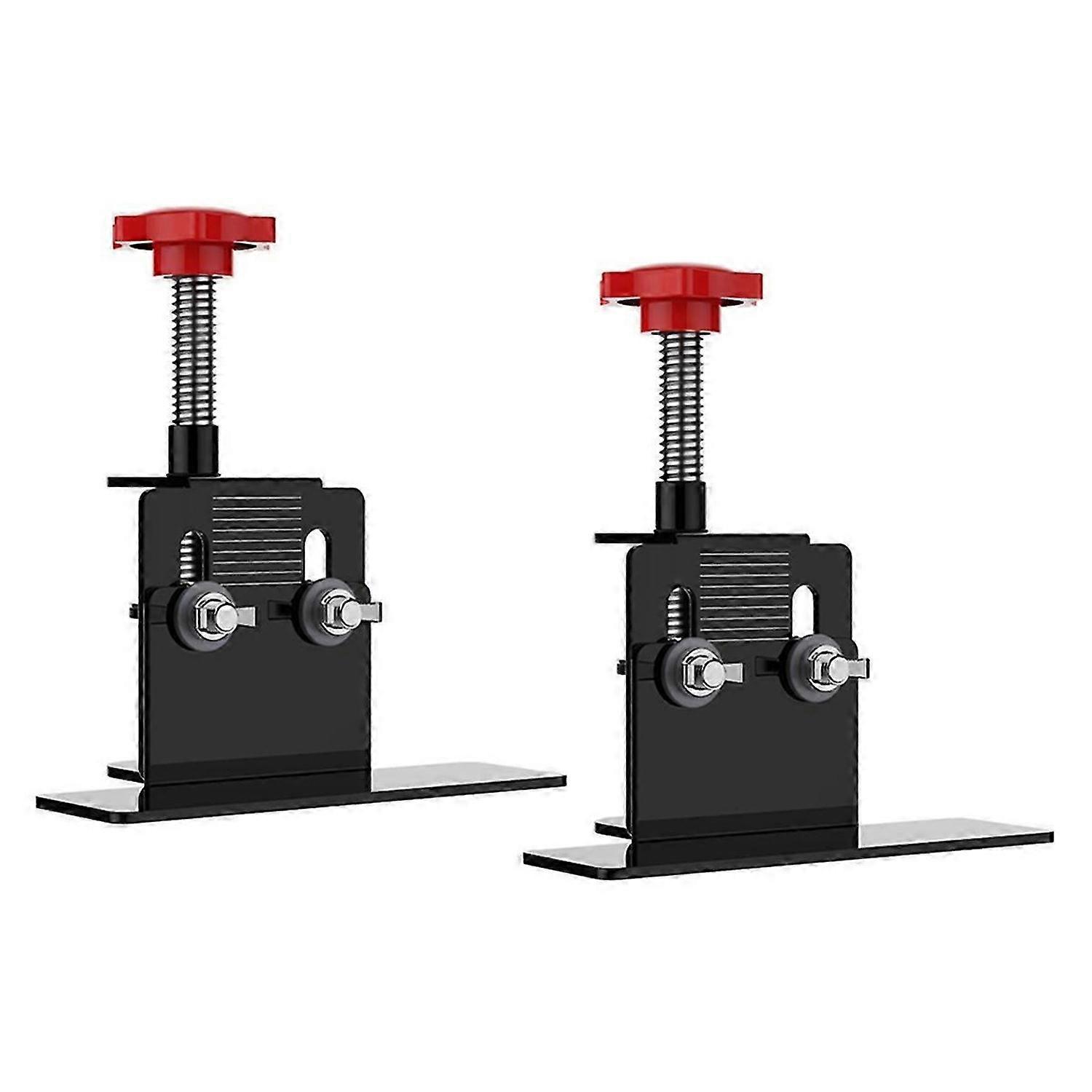 2pcs Cabinet Door Installation Positioner,Quick-Install Cabinet Door Installation Tool Mounting Jig