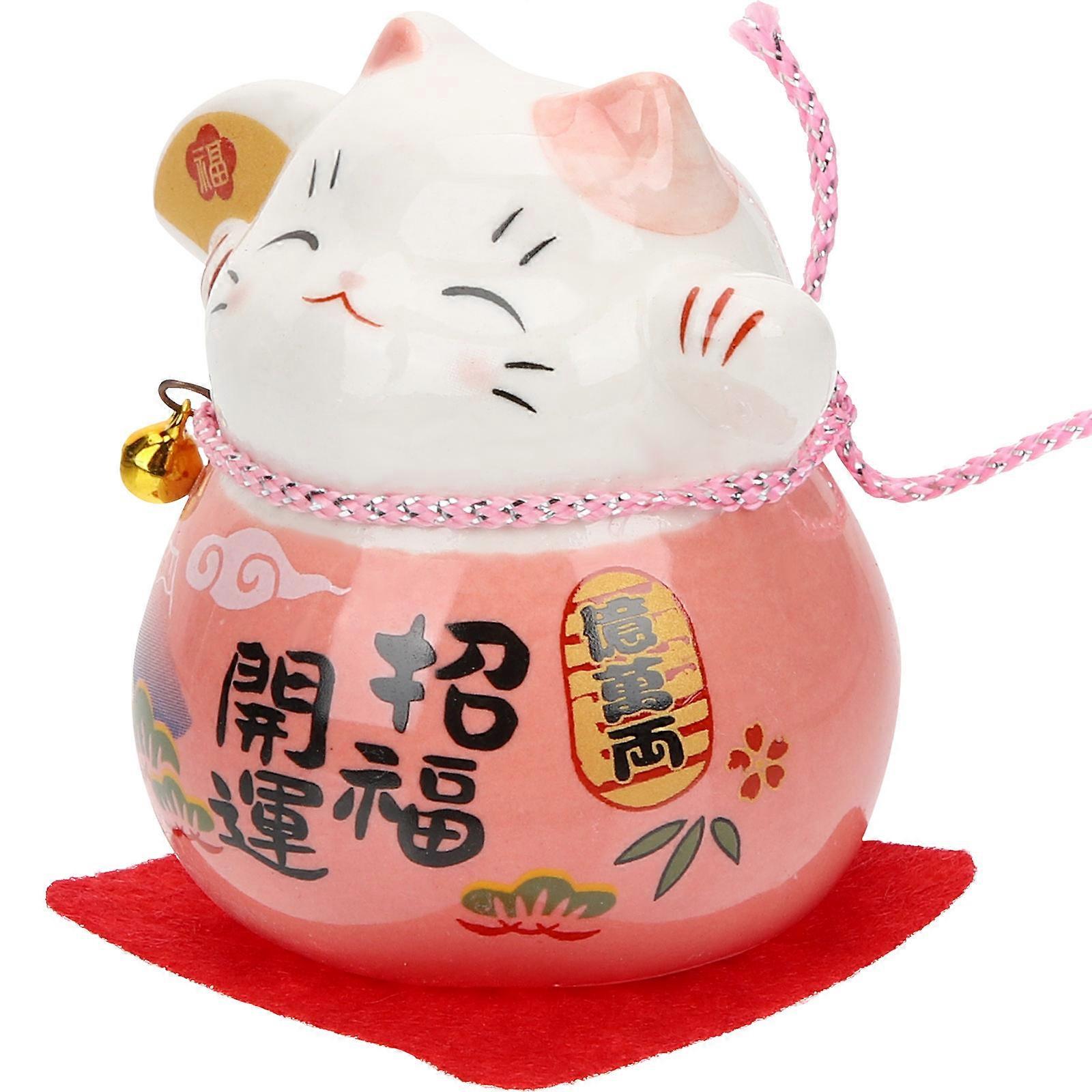 Japanese Ceramic Figurine for Decoration 5Pcs Set