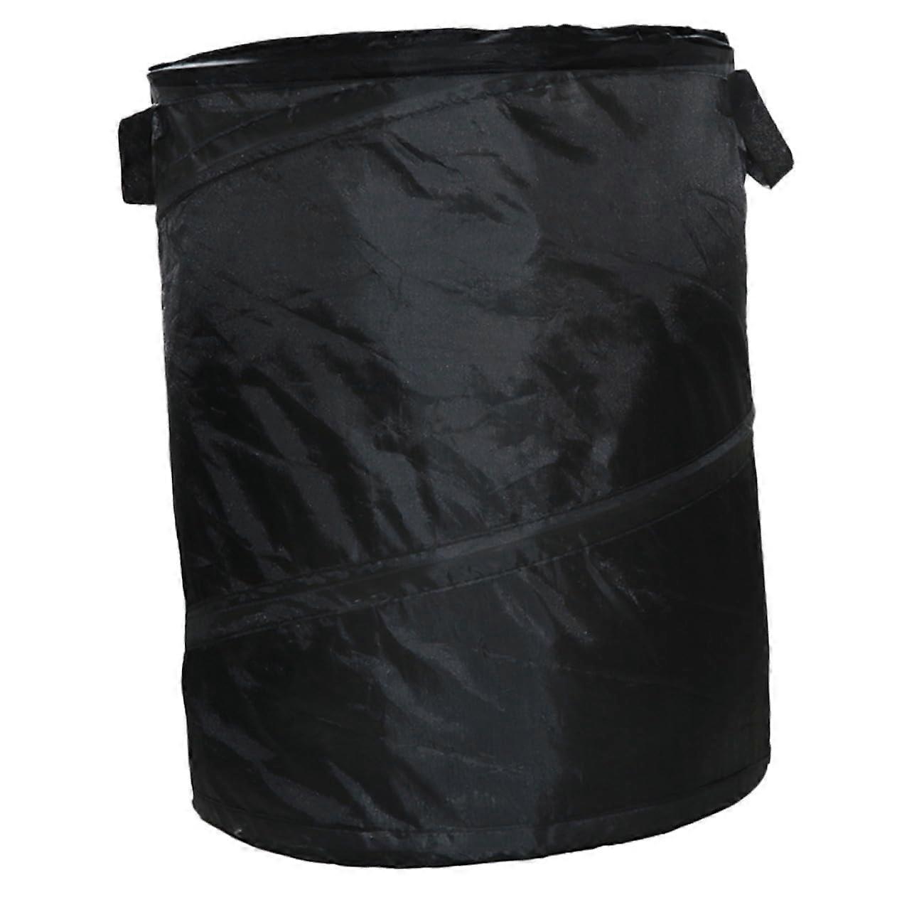 Capacity Folding Car Garbage Bin Hanging Design Trash Can For Vehicle Home And Office Use Portable Auto Waste Container
